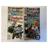 4 MARVEL COMICS FANTASTIC FOUR #335, 347, 348, 349