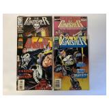 4 MARVEL COMICS THE PUNISHER #1, 2, 8, 10