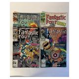 4 MARVEL COMICS FANTASTIC FOUR #338, 347, 348, 349