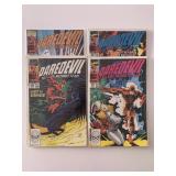 4 MARVEL COMICS DAREDEVIL #277, 278, 279, 282
