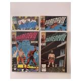 4 MARVEL COMICS DAREDEVIL #287, 289, 292, 307
