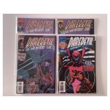 4 MARVEL COMICS DAREDEVIL #375, 376, 377, 378