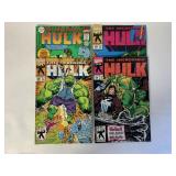 4 MARVEL COMICS THE INCREDIBLE HULK #393, 395-397