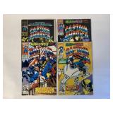 4 MARVEL COMICS CAPTAIN AMERICA 400, 402, 403, 404