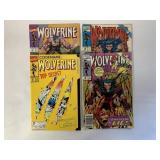 4 MARVEL COMICS WOLVERINE #47, 48, 49, 50