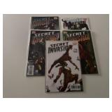 5 MARVEL COMICS SECRET INVASION # 2, 3, 4, 6, 7