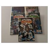 5 MARVEL COMICS NOMAD # 1, 4, 5, 6, 4