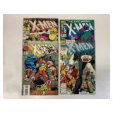 4 MARVEL COMICS UNCANNY X-MEN #254, 286, 273, 322