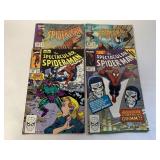 4 MARVEL COMICS SPECTACULAR SPIDER-MAN SEE DESC.
