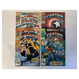 4 MARVEL COMICS CAPTAIN AMERICA 405, 406, 407, 410