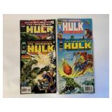 4 MARVEL COMICS THE INCREDIBLE HULK SEE DESC.