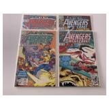 4 MARVEL COMICS AVENGERS WEST COAST #80-82