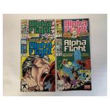 4 MARVEL COMICS ALPHA FLIGHT # 88, 89, 90, 106