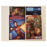 4 MARVEL COMICS IRON MAN SEE DESC.
