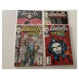 4 MARVEL COMICS THE PUNISHER # 86, 88, 1, 2