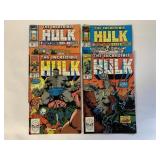 4 MARVEL COMICS THE INCREDIBLE HULK #366-369