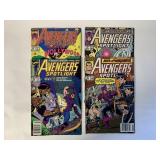 5 MARVEL COMICS THE AVENGERS SPOTLIGHT SEE DESC.