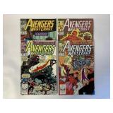 4 MARVEL COMICS THE WEST COAST AVENGERS SEE DESC.