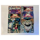 4 MARVEL COMICS X-FACTOR #1, 25, 30, 31