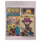 4 MARVEL COMICS X-FACTOR #1, 84, 85, 130
