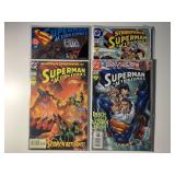 4 DC COMICS SUPERMAN IN ACTION COMICS SEE DESC.