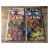 4 DC COMICS JLA  SEE DESC.