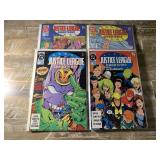 4 DC COMICS JUSTICE LEAGUE QUARTERLY # 1, 2, 4, 5