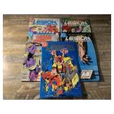 5 DC COMICS LEGION OF SUPER HEROES # 1-5