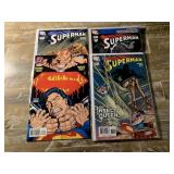 4 DC COMICS SUPERMAN # 672, 673, 691, 713