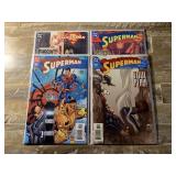 4 DC COMICS SUPERMAN # 185, 186, 187, 189