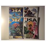 4 DC COMICS JUSTICE SOCIETY AMERICA # 30-33