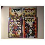 4 DC COMICS JUSTICE SOCIETY AMERICA # 25-28