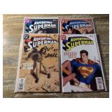 4 DC COMICS THE ADVENTURES OF SUPERMAN SEE DESC.