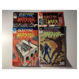 4 DC COMICS ELECTRIC WARRIOR # 10-13