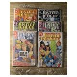 6 DC COMICS  JUSTICE LEAGUE # 1-6 COMPLETE SET