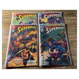 4 DC COMICS SUPERMAN # 152-155