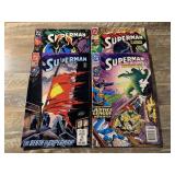 4 DC COMICS SUPERMAN # 74, 75, 81, 89
