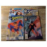 4 DC COMICS SUPERMAN # 0, 1, 3, 6