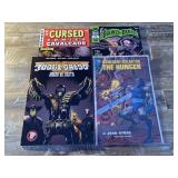 4 DC COMICS GRAPHIC NOVELS SEE DESC