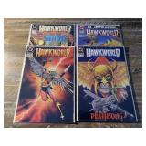 4 DC COMICS HAWK WORLD # 31, 32, 2, 3