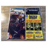 4 DC COMICS DEATH STROKE # 1, 4, 37 & JLA #52