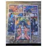 5 DC COMICS LOBO # 4/#1, 1995 SPRING BREAK
