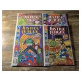 4 DC COMICS JUSTICE LEAGUE AMERICA # 62-65
