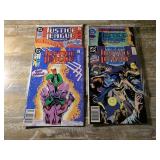 4 DC COMICS JUSTICE LEAGUE AMERICA #5, 32, 36, 45
