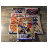 5 DC COMICS ACTION COMICS #881, 882, 883, 888, 889