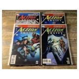 4 DC COMICS ACTION COMICS # 877-880