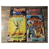 4 DC COMICS FIRESTORM # 1, 5, 85, 86