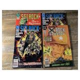 4 DC COMICS SGT. ROCK # 4, 2/#20, 21