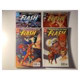 4 DC COMICS THE FLASH # 206-209