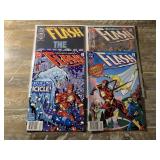 4 DC COMICS THE FLASH # 50, 57, 59, 100